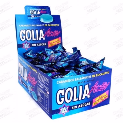 Caramelo balsámico GOLIA Activ EUCALIPTO sin azúcar