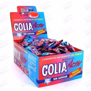 Caramelo balsámico GOLIA Activ FRESA sin azúcar