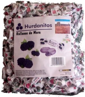 Caramelo HURDANITOS relleno de MORA