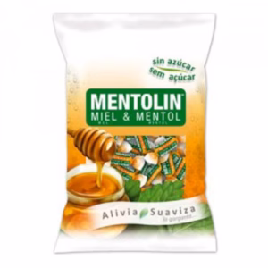 Caramelo MENTOLIN MIEL Y MENTOL sin azúcar