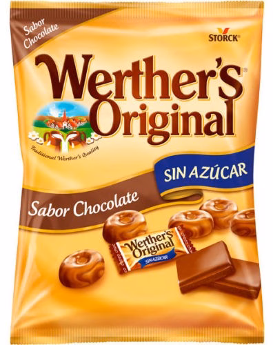 Caramelos WERTHER´S duros Chocolate