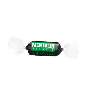 Caramelo MENTOLIN REGALIZ sin azúcar