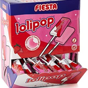 FIESTA LOLIPOP BLANDO FRESA