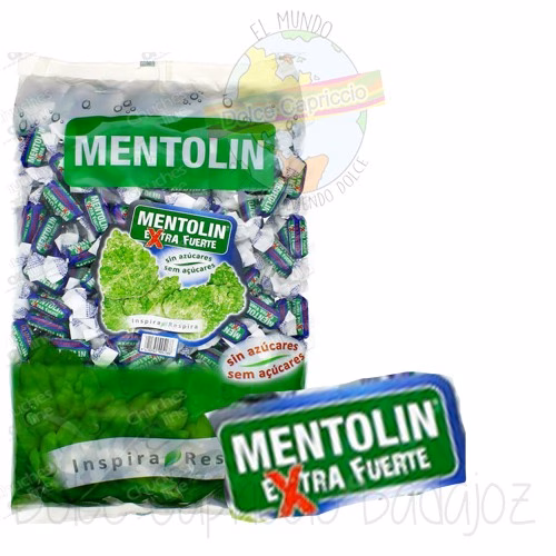 Mentolin Extrafuerte Sin Azúcar