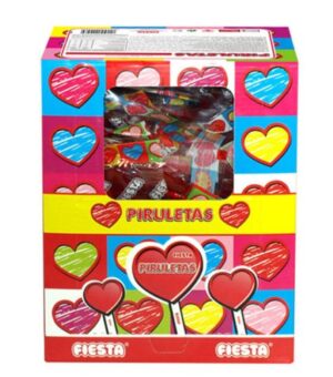 Piruleta FIESTA Corazón sabor cereza