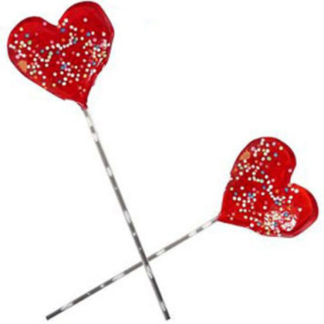 Piruleta Corazón Mini decorado (unidad)