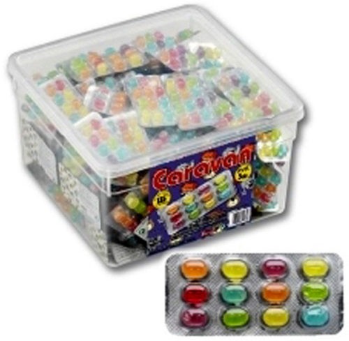 Caramelos en blister CARAVAN - Intervan