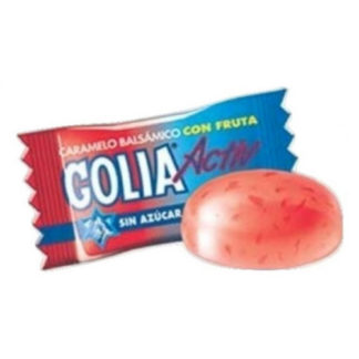 Caramelo balsámico GOLIA Activ FRESA sin azúcar