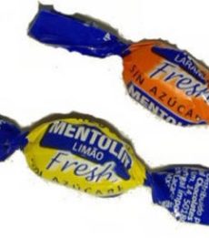 Caramelo MENTOLIN fresh NARANJA Y LIMON sin azúcar
