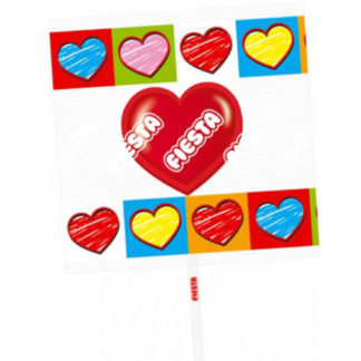 Piruleta FIESTA Corazón sabor cereza