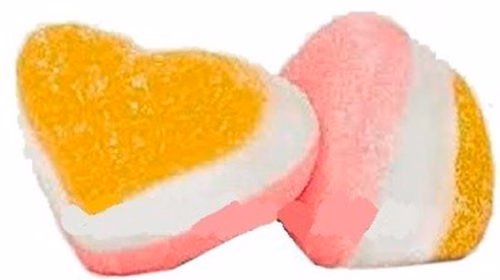 Tricorazón melocotón