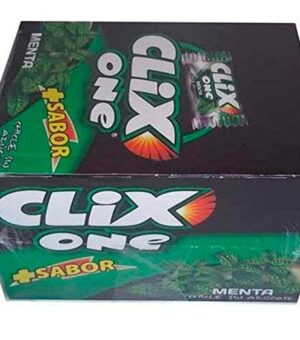 CLIX CHICLE MENTA SIN AZÚCAR