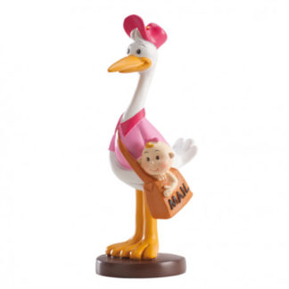 Figura BAUTIZO CIGUEÑA EXPRESS NIÑA