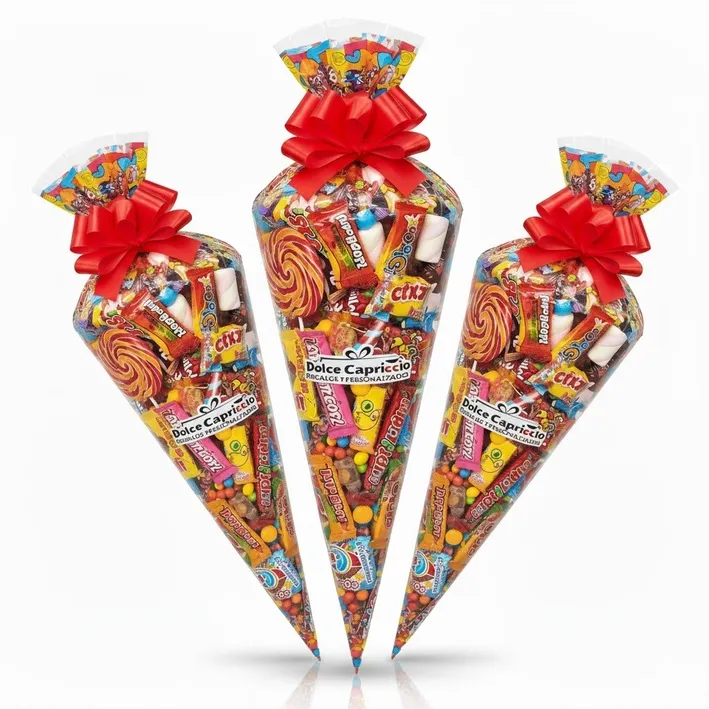 Súper Cono con golosinas SIN GLUTEN 65 cm. - Imagen 2
