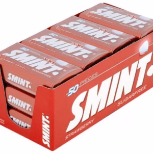 SMINT FRESA sin azúcar caja metálica (expositor)