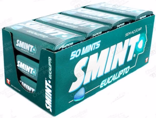 SMINT EUCALIPTO sin azúcar caja metálica (expositor)