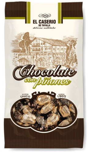 Caramelos Chocolate con Piñones - El caserío de tafalla