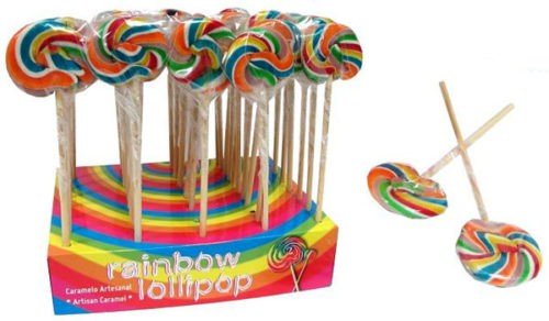 Piruleta Redonda Iris Mini