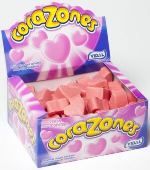VIDAL Corazones chocolate Fresa