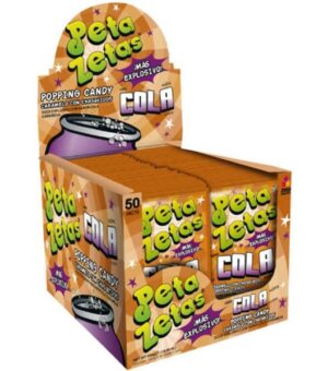 PETA ZETAS Caramelo Explosivo Sabor Cola