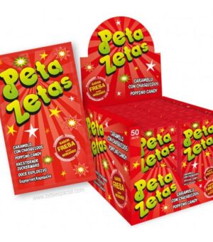PETA ZETAS Caramelo Explosivo Sabor Fresa