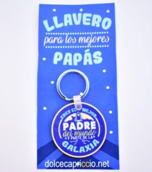 Llavero El mejor padre del mundo_Mesa de trabajo 1