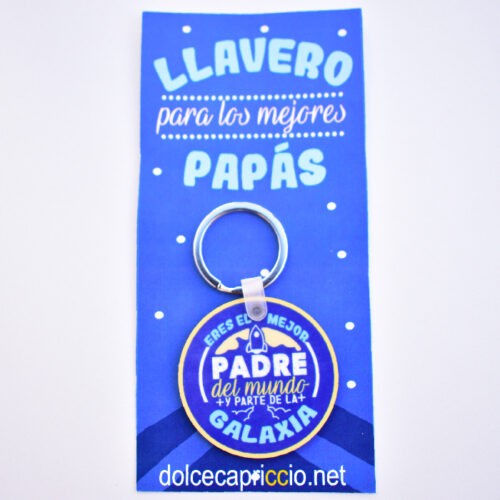 Llavero El mejor padre del mundo_Mesa de trabajo 1