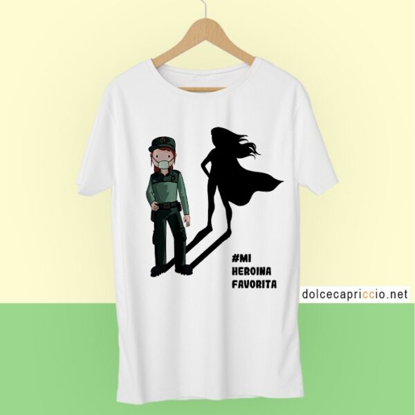 Camiseta - Heroína Guardia civil Coronavirus