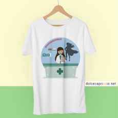 Camiseta - Heroína farmacéutica Coronavirus
