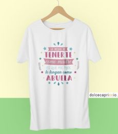 Camiseta Lo mejor de tenerte como madre Blanca