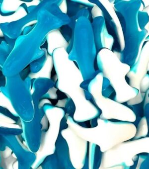 HARIBO Gominolas brillo DELFINES AZULES