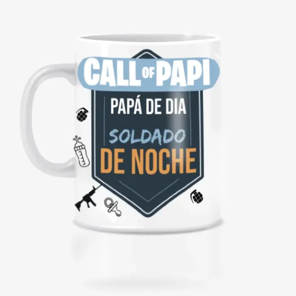 Taza Call Of Papá