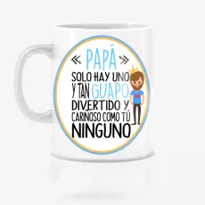 Taza papa guapo