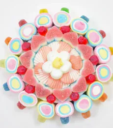 Tarta de golosinas pequeña de 250 gramos
