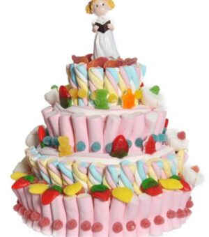 Tarta gominolas comunion