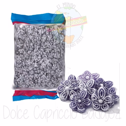 CARAMELO TRADICIONAL SABOR VIOLETAS.