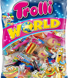 Trolli world bolsitas de gominolas surtidas