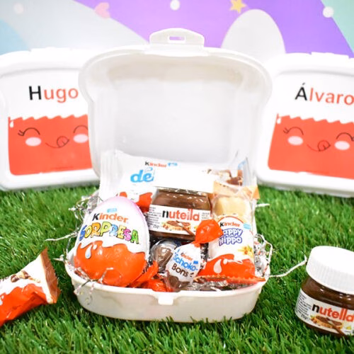 Sandwichera con chocolates Personalizada. - Imagen 2