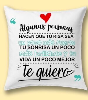 Cojín Te Quiero