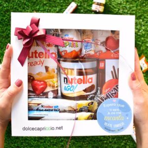 caja repleta de chocolatinas