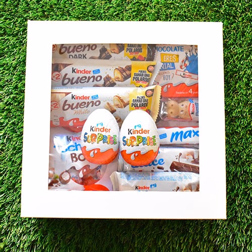 Caja con kinder