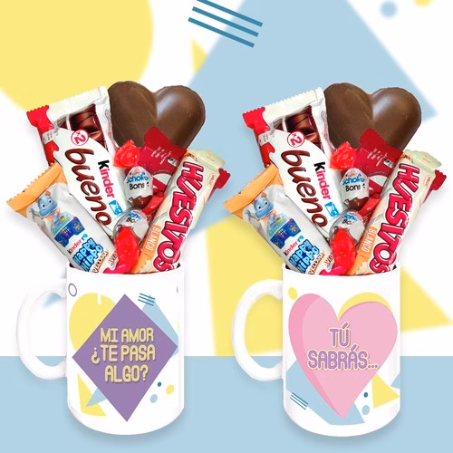 Tazas Tu y Yo (Dos unidades)