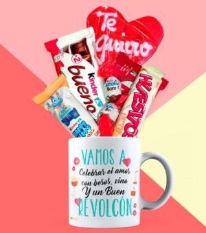 Taza vamos a celebrar nuestro amor