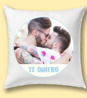 Cojín personalizable Te quiero