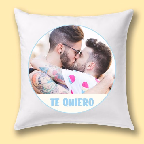 Cojín personalizable Te quiero