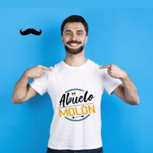 Camiseta blanca Abuelo molón