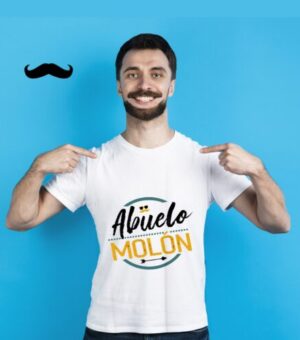 Camiseta blanca Abuelo molón