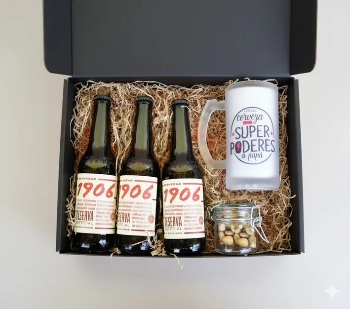 ESTUCHE CERVECERO 1906 RESERVA PERSONALIZADO