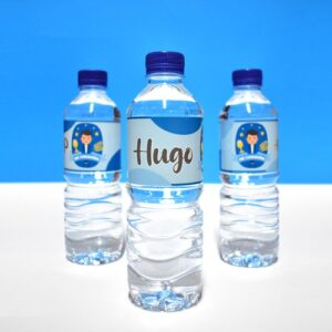 Botella de agua para comunión personalizada