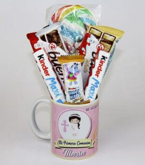 Taza Cerámica Comunión Niña